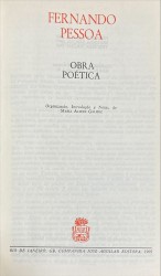 OBRA POÉTICA. Organização, introdução e notas de Maria Aliete Galhoz.